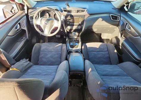 2015 Nissan Rogue S z USA, uszkodzony, nr VIN KNMAT2MT5FP586996